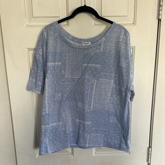 Splendid Large Women’s Blue top - Picture 1 of 3